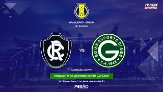REMO X GOI&Aacute;S -  AO VIVO I 38&ordf; RODADA - S&Eacute;RIE B 2025