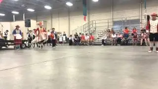 Jaialdi 2015 Dancers from California Perform the Difficult Dance Maskarada
