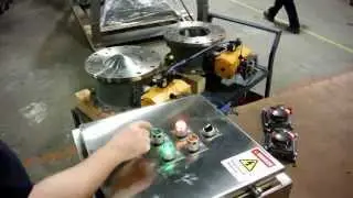 Control panel with safety interlock