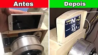 FAZENDO UMA SIM DASHBOARD CASEIRA PARA O SIMULADOR CASEIRO!!
