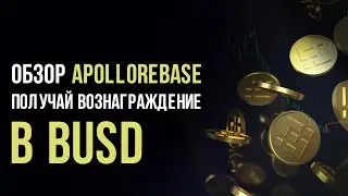 ⚡️ Обзор проекта ApolloRebase | Токен который вознаграждает держателей в BUSD