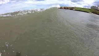 POV SURF East Coast UK and Smoothstar SurfSkate First Time On A Pump Track