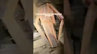 Wooden Supports About to Fail in an Abandoned Mine!