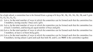 JEE ADVANCED 2018 | Permutations and combinations | JEE PROBLEM SOLVING | Math Education