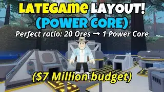 Lategame Layout Ultimate Mining Tycoon Roblox!
