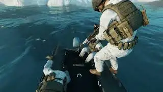 ГОСТОВИЧ И МОРСКАЯ ВЫСАДКА НА ЛЕДНИКЕ В ARMA REFORGER