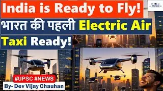 ✈️ India&rsquo;s First Electric Air Taxi Ready to Fly! India&rsquo;s Air Taxi Era Begins  by @devvijaychauhan