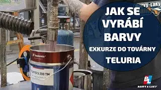 SPECIÁL: Jak se vyrábí barvy aneb exkurze do továrny Barvy Laky Teluria