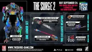 The Surge 2 Pre-Order Bonus, Limited Edition Content, PS4 Cover & Release Date