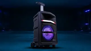 Portable trolley DJ speaker - Zeb Thump 100 | Zebronics