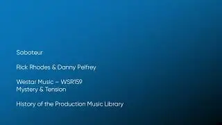 Saboteur - Rick Rhodes & Danny Pelfrey | Westar Music (WSR159) [Full Track] - HOTPML #1481