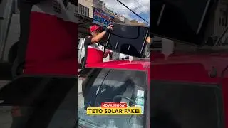 TETO SOLAR FAKE! VOC&Ecirc; COLOCARIA NO SEU CARRO? #shorts