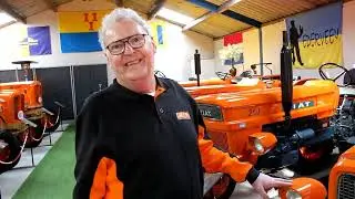 Opening Fiat-tractor museum Barneveld