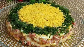 Салат «Минутка» -  намного круче Оливье и Шубы. НУ, оОЧЕНЬ ВКУСНЫЙ!!!