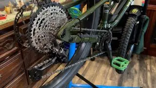 Rear derailleur upgrade on Yamaha Moro 05