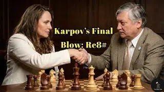 Karpov&rsquo;s Precise Re8# &mdash; The Endgame Masterclass Against Judit Polgar