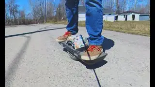 Onewheel ride around Porcupine Lake (Timmins Ontario)