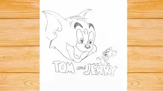 How to draw Tom and Jerry| Tom and Jerry drawing for kids| #tomandjerry #drawingforkids #kidsdrawing