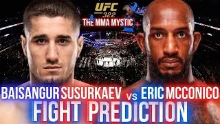 Baisangur Susurkaev Takes on Eric McConico | UFC 322 Prediction &mdash; Top Middleweight Prospect?