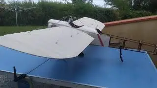 Bleriot XI2 - &eacute;chelle 1/4 - Gauchissement des ailes