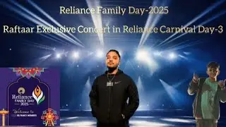 Raftaar exclusive Concert in Reliance family day- 3 || 31st Dec 2025
