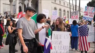 Anti-Trump and Elon Protest