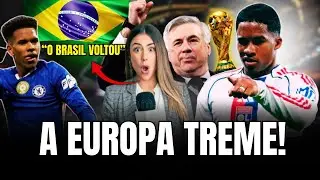 O MUNDO PAROU: POR QUE A EUROPA ESTÁ OBCECADA PELO FUTEBOL BRASILEIRO?