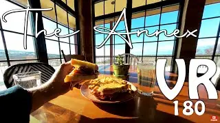 The Annex Restaurant in Inverness Cape Breton Nova Scotia. VR 180 Video