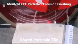 Perfect finishing cutting hard porcelain tiles, glass tiles and natural stone