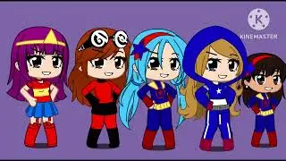 Zooming H-B Logo ￼playing over Emma, Michele, Mayes, Marie & Elijah (Me)