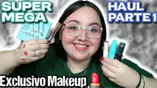 SUPER MEGA HAUL PART 1! | EXCLUSIVE MAKEUP: COLOURPOP, PINK 21, DAPOP, TEI MELY, RUBY ROSE 🇦🇷