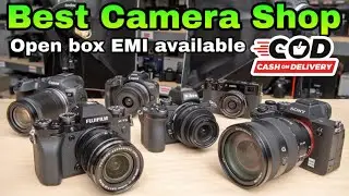 Best Camera Shop 🤩 CASHON DELIVERY 📦 EMI Available Open box in Kolkata Camera market #dslrcamera