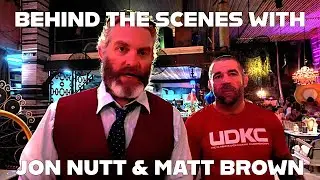 Behind the scenes with Matt Brown & Jon Nutt at Full Metal Dojo's new event - Bonkers