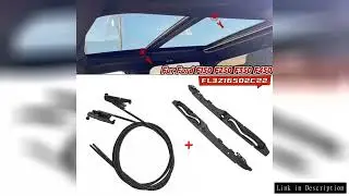 Convenient Sunroof Glass Cables+Track Assembly For Ford F150 15-20 For F250 F350 F450 17-19 Replacem