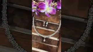 Catch the light and every eye with our Crystal Cascade Necklace! 💎✨ #jewellery #necklace