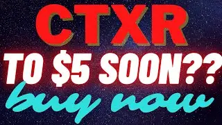 CTXR stock - Buy it now || Citius Pharmaceuticals stock to $6?? Stock to buy now