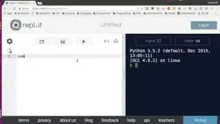 One Minute Python 002 - Input and Output (No Installation Required)