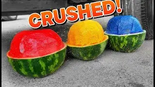 ASMR Heavy Car Wheels Crushing Toys Relaxing