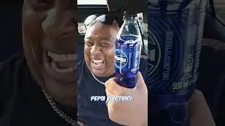 Drinks from the UK! Pepsi Electric VS Lucozade.