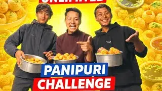 120 Pani Puri Challenge Gone Crazy 😱 | Who Won?|#mysterydhungga 