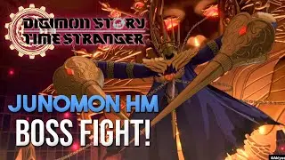 She Took Out My Entire Team! Junomon HM Boss Fight &bull; Digimon Story Time Stranger - PS5 Gameplay