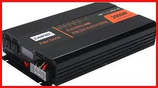 Reliable 2000W Pure Sine Wave Inverter with Remote Control and LCD Display