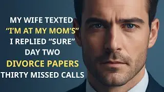 Wife Texted: “I’m At My Mom’s For A Few Days.” I Replied: “Sure.” On Day Two, The Divorce..