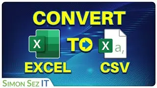 Преобразование файлов Microsoft Excel в формат CSV