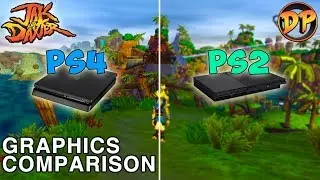 Jak and Daxter - PS2 vs. PS4 Graphics Comparison