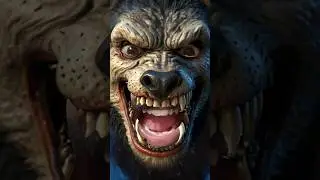 Bhayanak Bhediya 🐺 Scary Sound - #wolf #werewolf #horror #scary #spooky #horrorsounds #trending