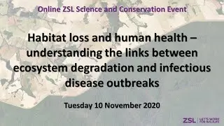 Habitat loss and human health