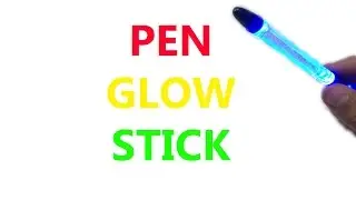 How To Make Pen Glow Stick (DIY Homemade Glow Stick)