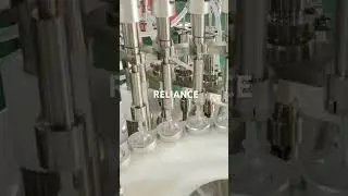 RELIANCE monoblock pharma RVF 6ml, 8ml enema oil bottle filling capping machine #reliancemachinery