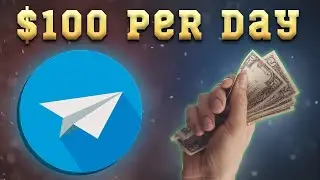 $100 a day working in Telegram   How to make money in Telegram 2021